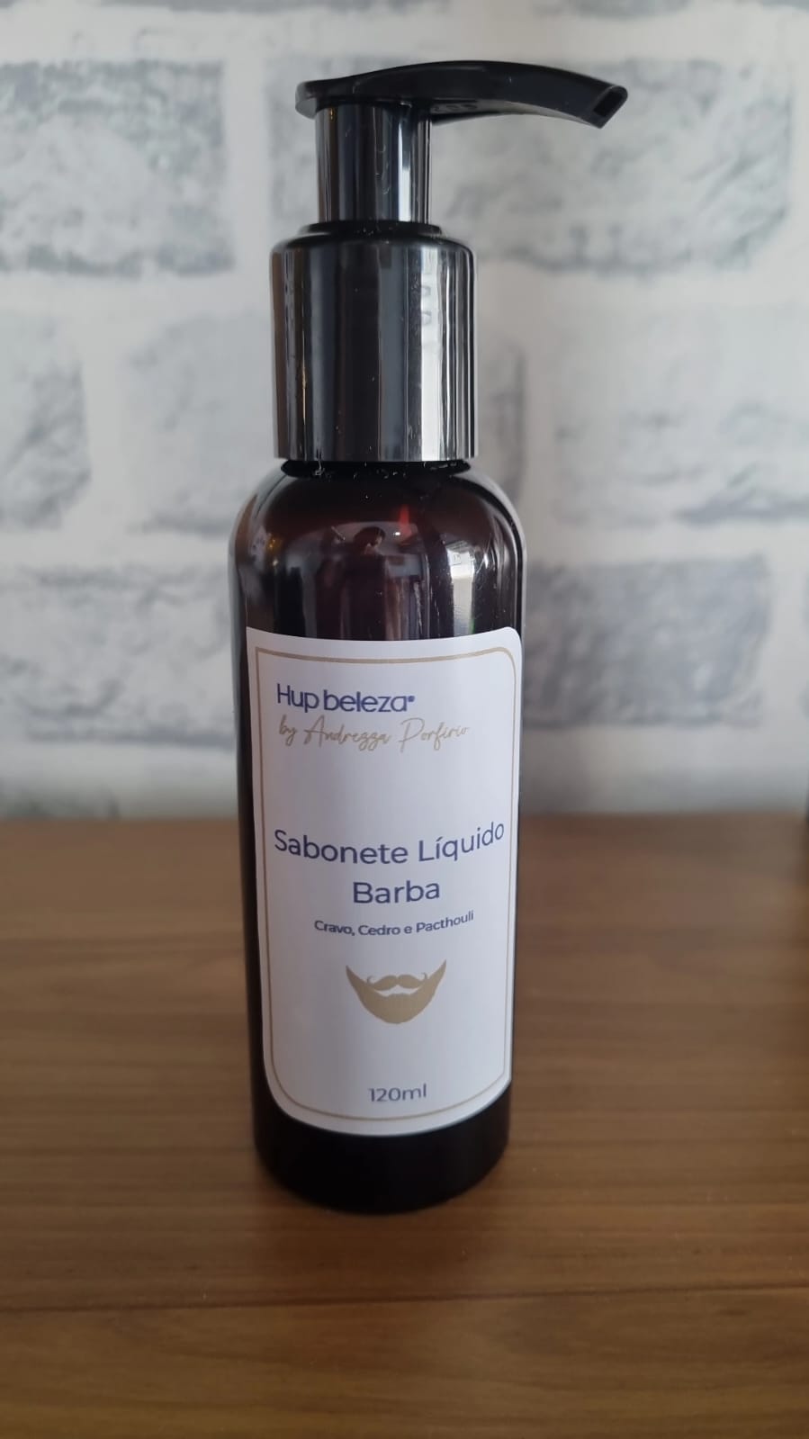 Sabonete Líquido para Barba Hup Beleza® - 120ml